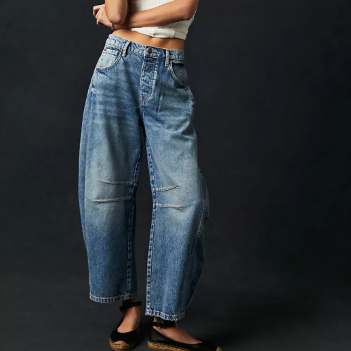 Pants/バレルレッグロングパンツ ST/No.22074