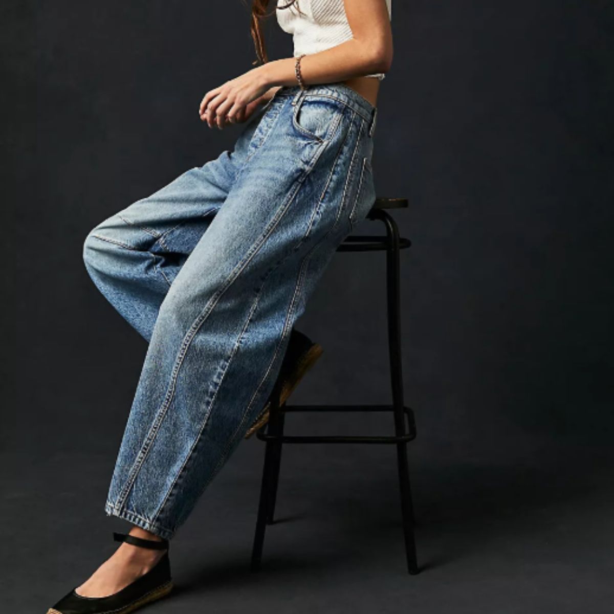 Pants/バレルレッグロングパンツ ST/No.22074