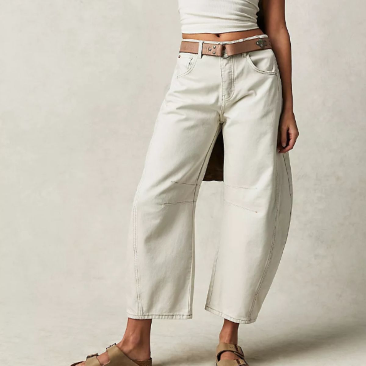 Pants/バレルレッグロングパンツ ST/No.22074