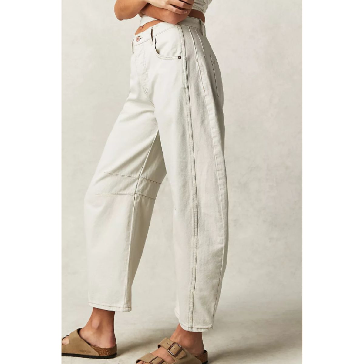 Pants/バレルレッグロングパンツ ST/No.22074