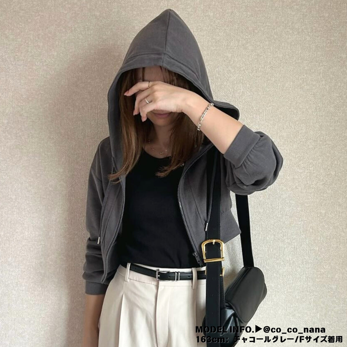 Parka/ショートスウェットジップパーカー ST/No.22083