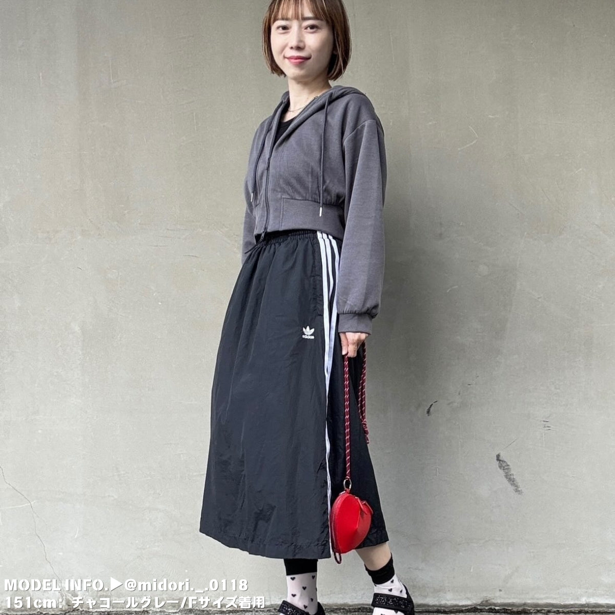 Parka/ショートスウェットジップパーカー ST/No.22083