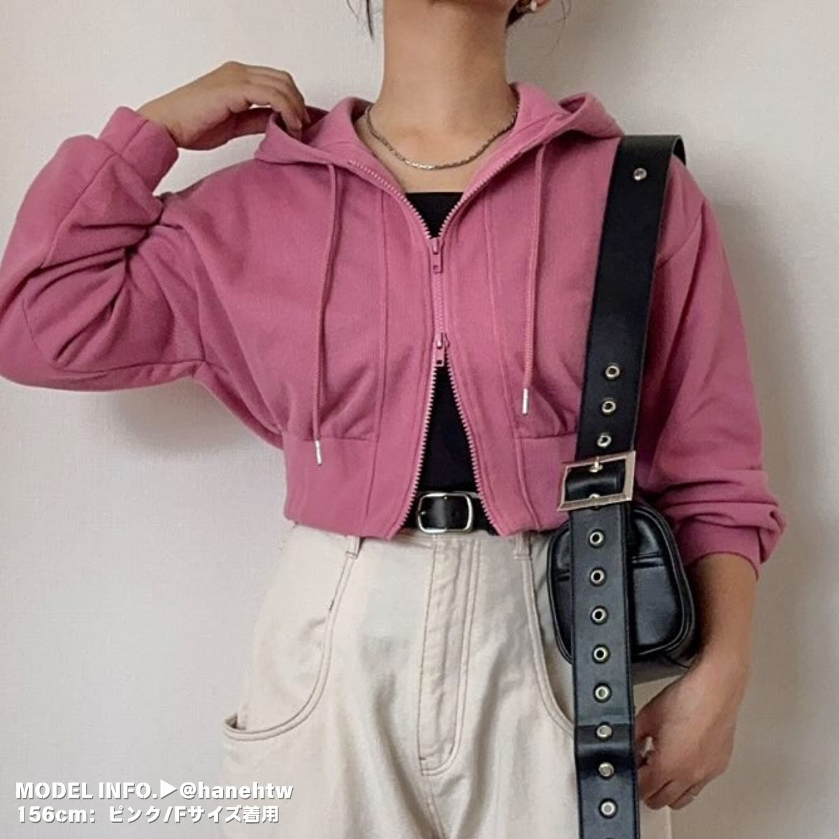 Parka/ショートスウェットジップパーカー ST/No.22083