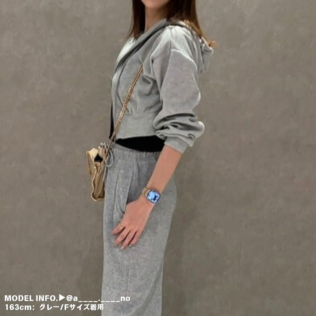 Parka/ショートスウェットジップパーカー ST/No.22083