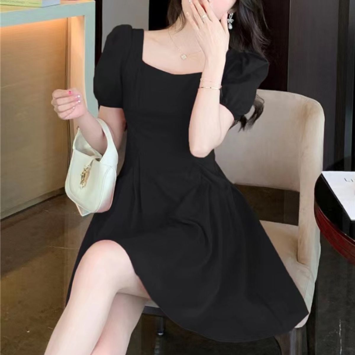 Dress/フレアミニワンピース ST/No.22133