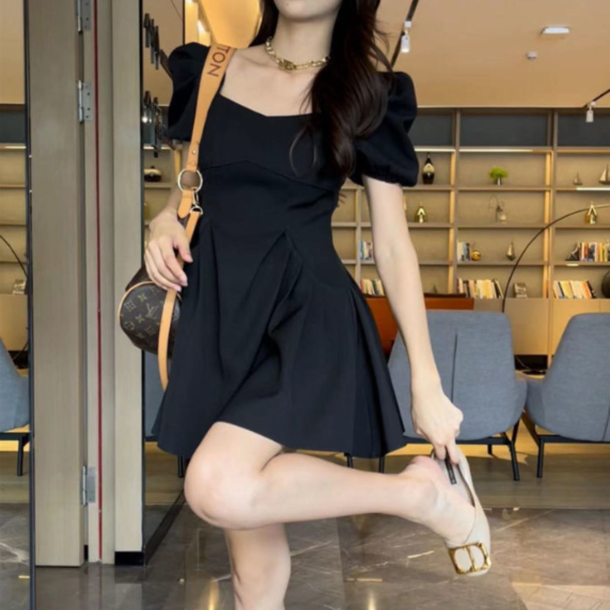 Dress/フレアミニワンピース ST/No.22133
