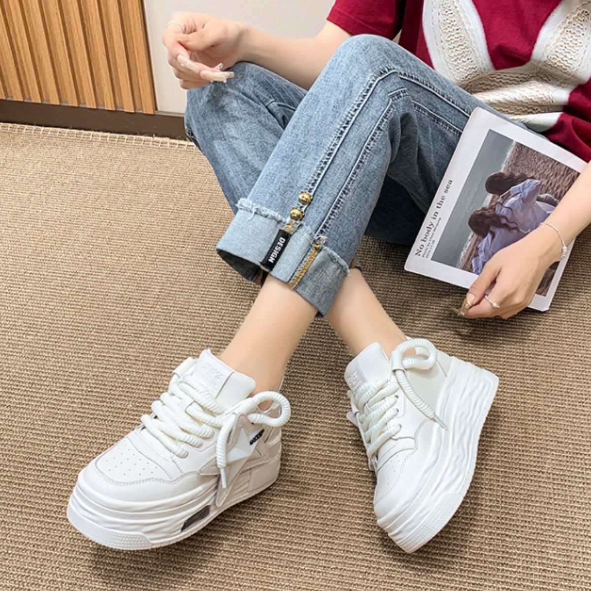Sneaker/スターモチーフダッドシューズ ST/No.22143