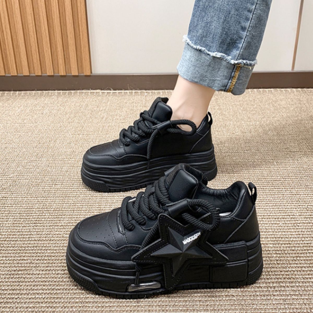 Sneaker/スターモチーフダッドシューズ ST/No.22143