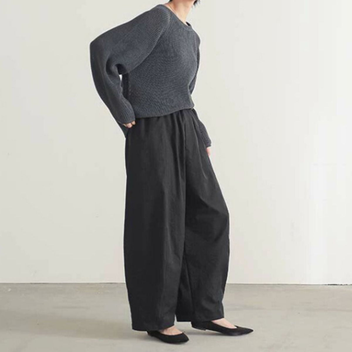 Pants/ナチュラルワイドゆるパン ST/No.22166