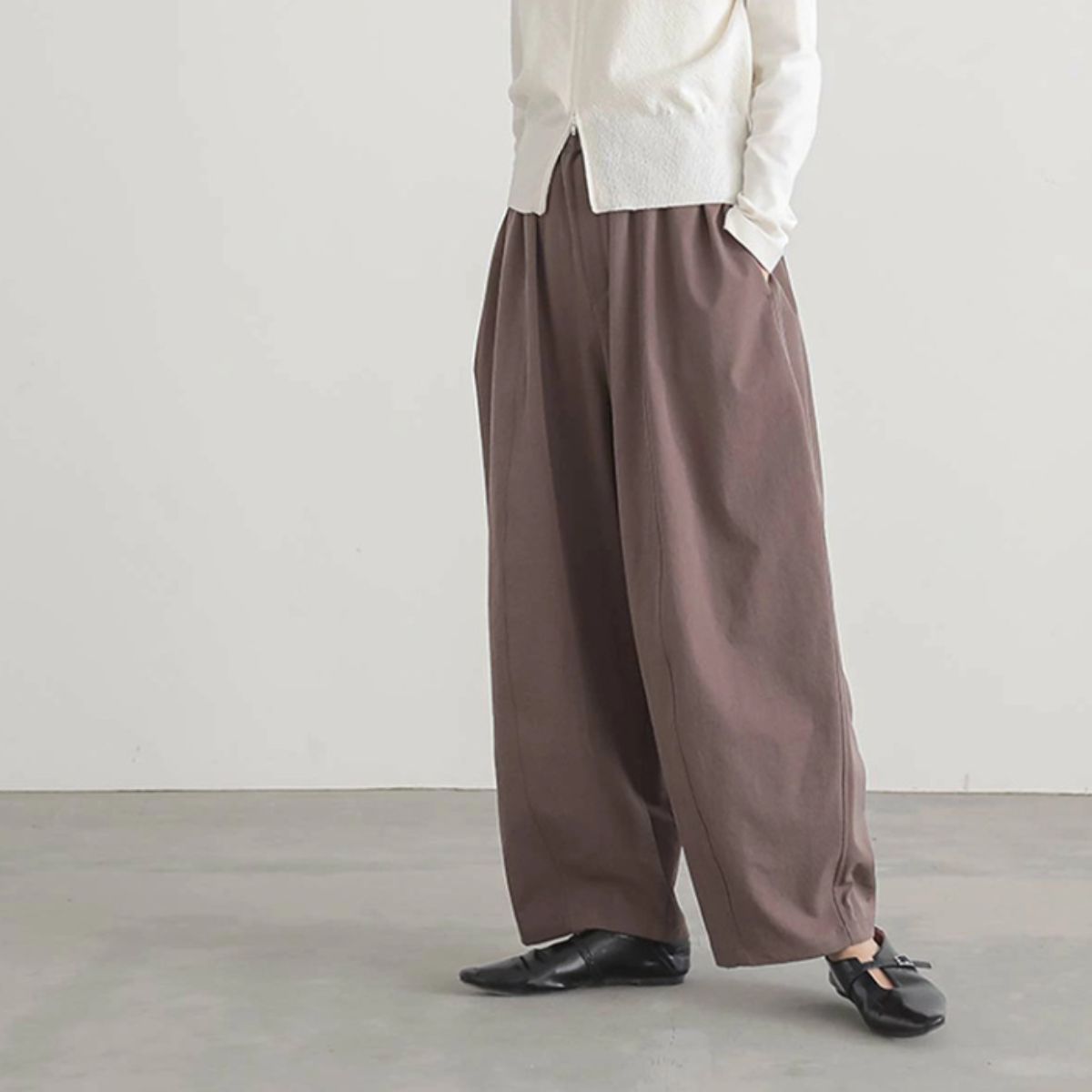 Pants/ナチュラルワイドゆるパン ST/No.22166