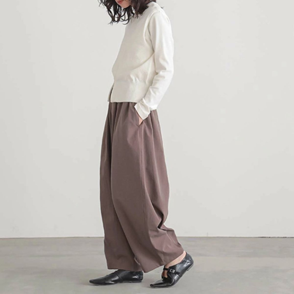 Pants/ナチュラルワイドゆるパン ST/No.22166