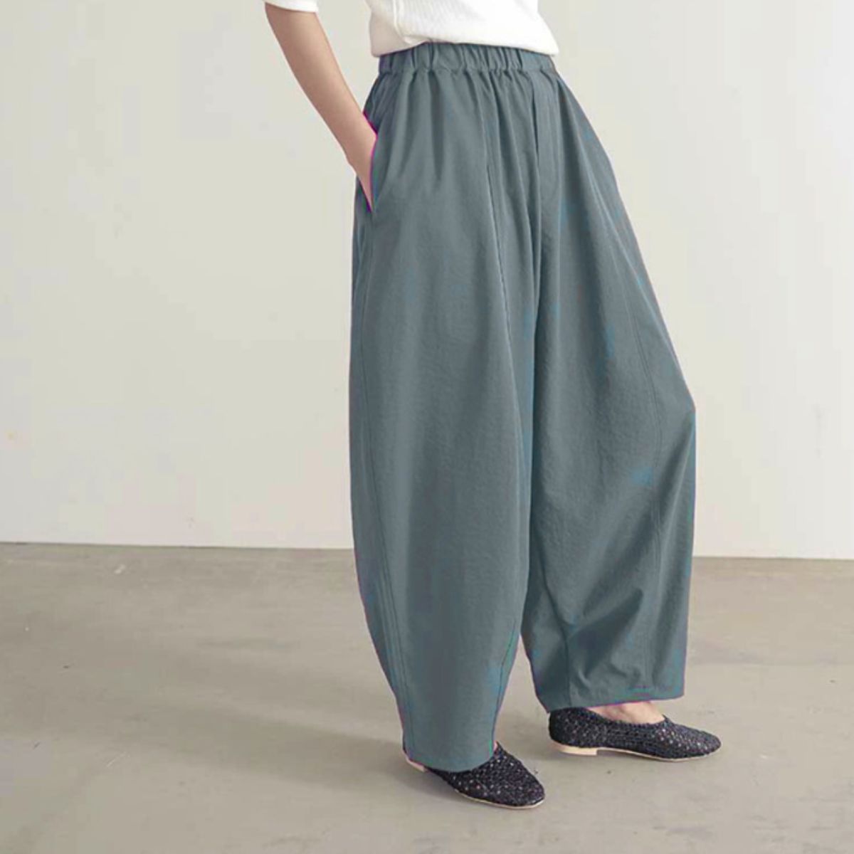Pants/ナチュラルワイドゆるパン ST/No.22166