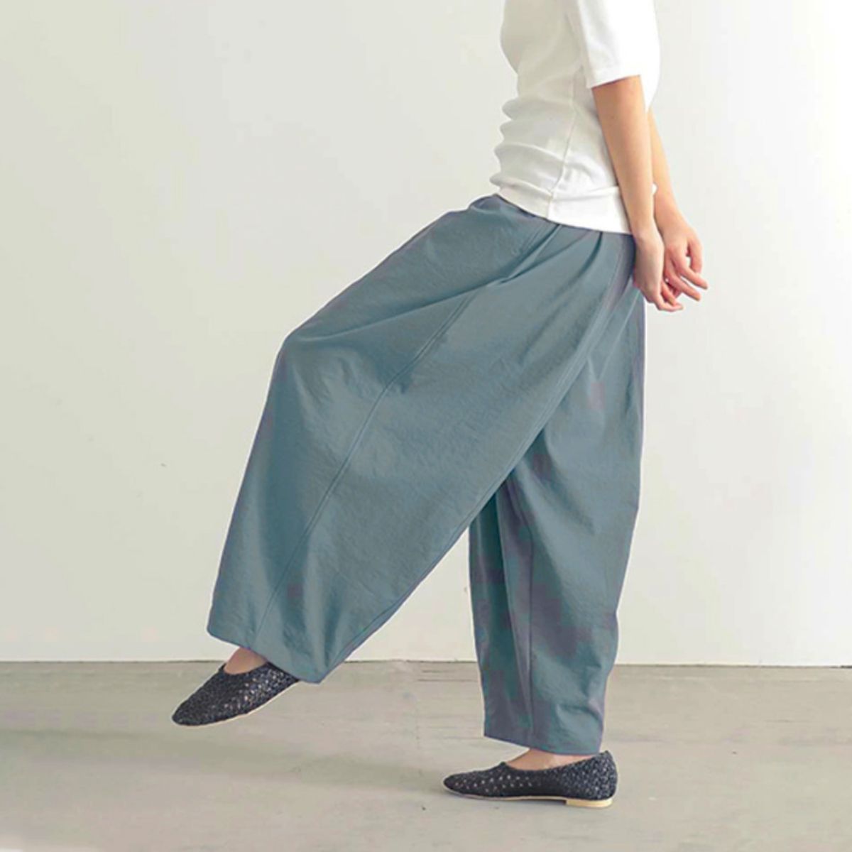 Pants/ナチュラルワイドゆるパン ST/No.22166