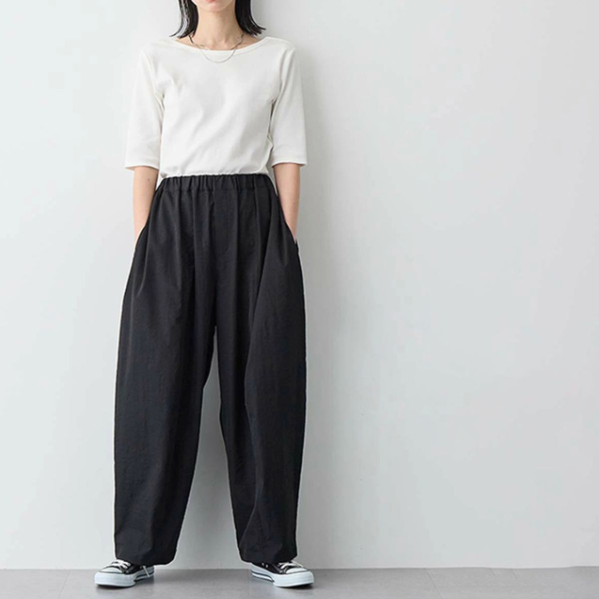 Pants/ナチュラルワイドゆるパン ST/No.22166