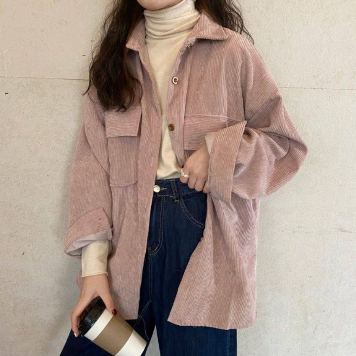 Shirts/コーデュロイオーバーシャツ ST/No.22185