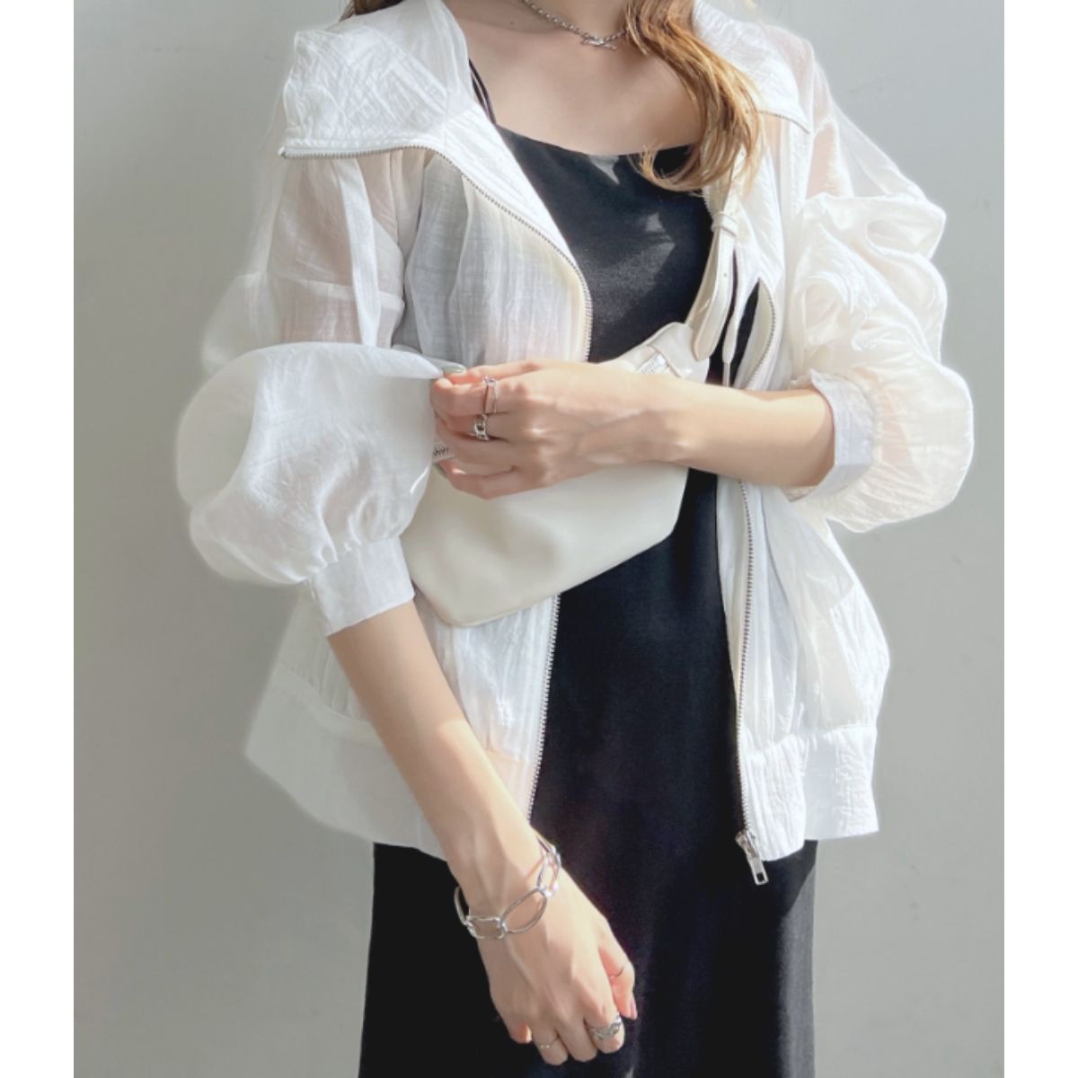Jacket/フードシアーライトジャケット ST/No.22186
