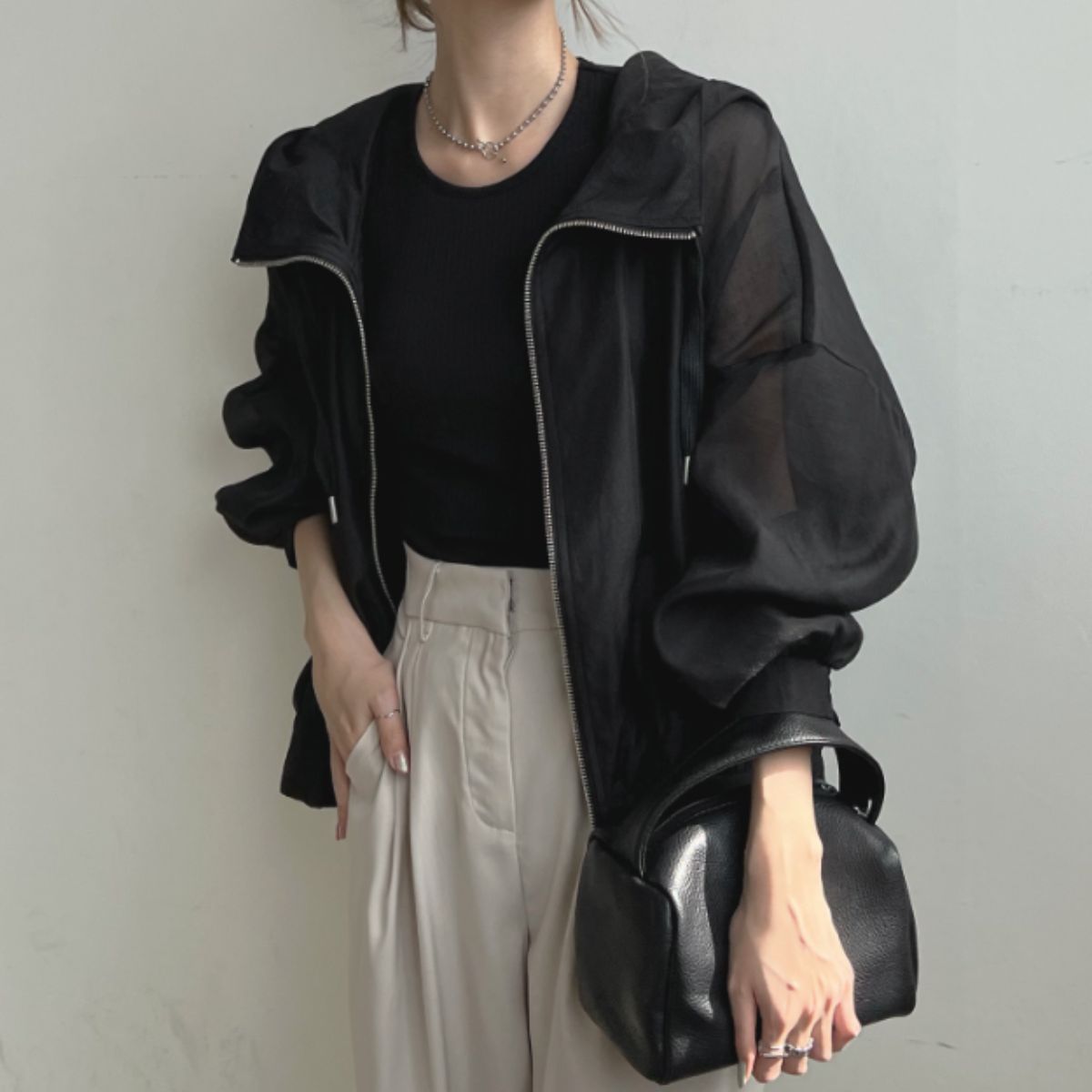 Jacket/フードシアーライトジャケット ST/No.22186