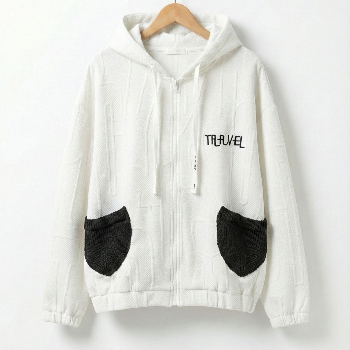 Outer/ロゴデザインジップアップパーカー ST/No.22192