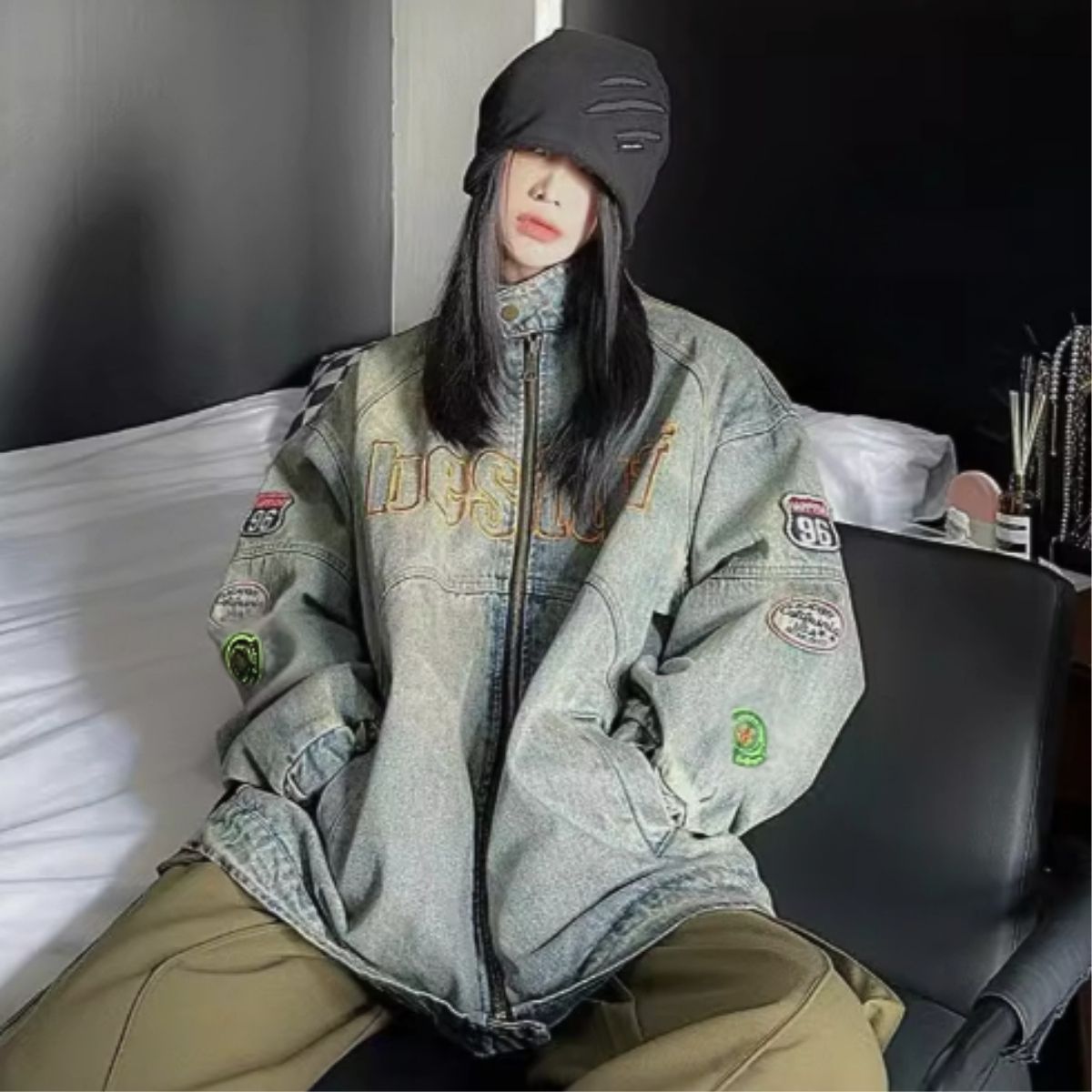 Jacket/ワッペン付きGジャン ST/No.22203