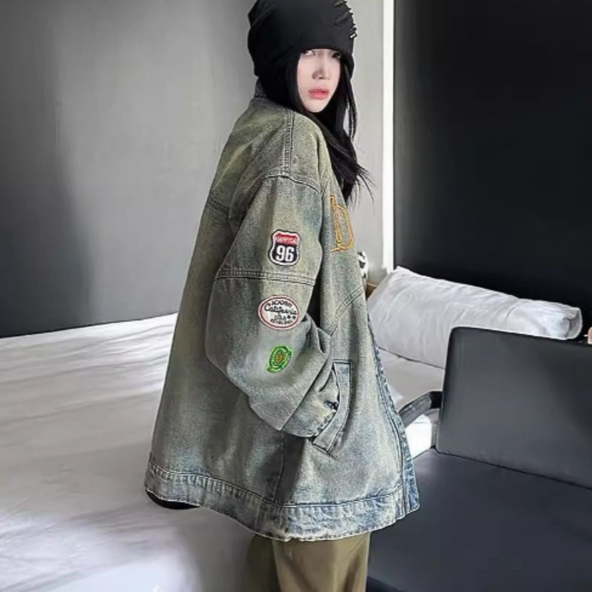 Jacket/ワッペン付きGジャン ST/No.22203