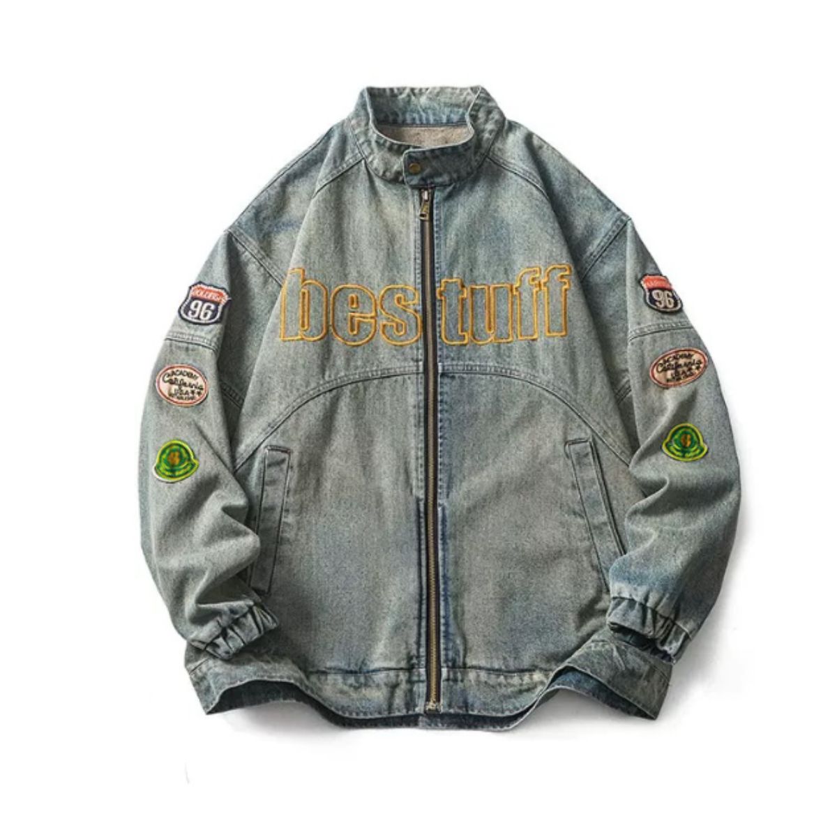 Jacket/ワッペン付きGジャン ST/No.22203