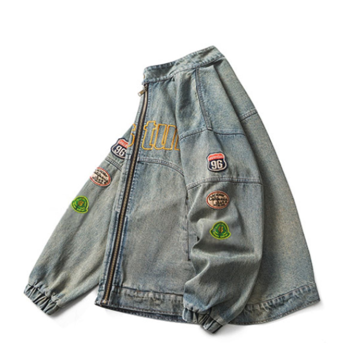 Jacket/ワッペン付きGジャン ST/No.22203