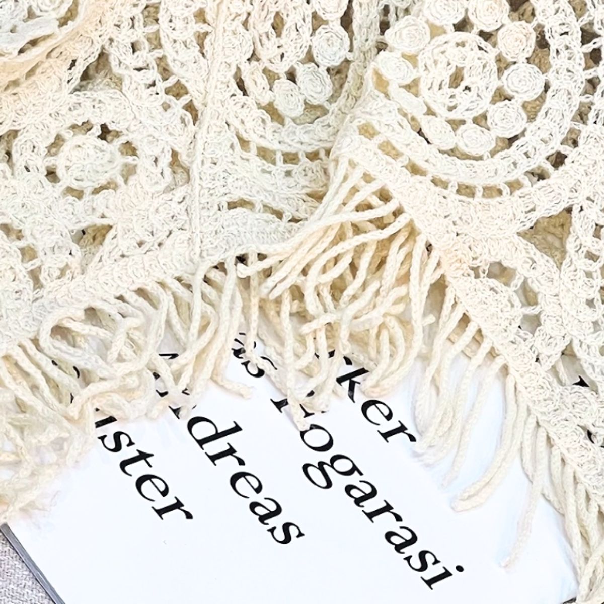 Knit/クロシェ編みレーストップス ST/No.22205