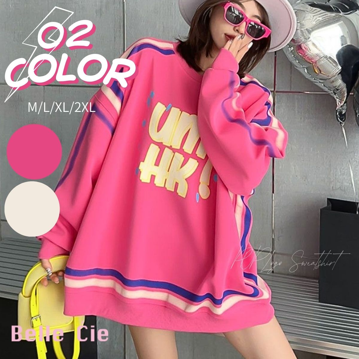 Tops/POPビッグシルエットトレーナー ST/No.22208 – Belle Ćie