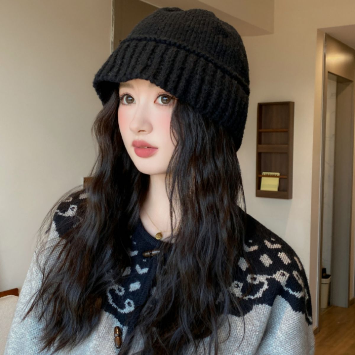 Hat/ニットバケットハット ST/No.22213