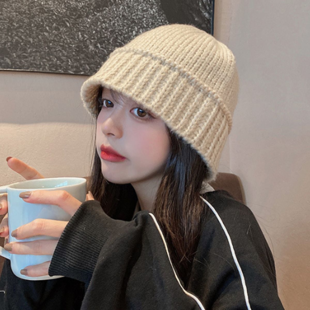 Hat/ニットバケットハット ST/No.22213