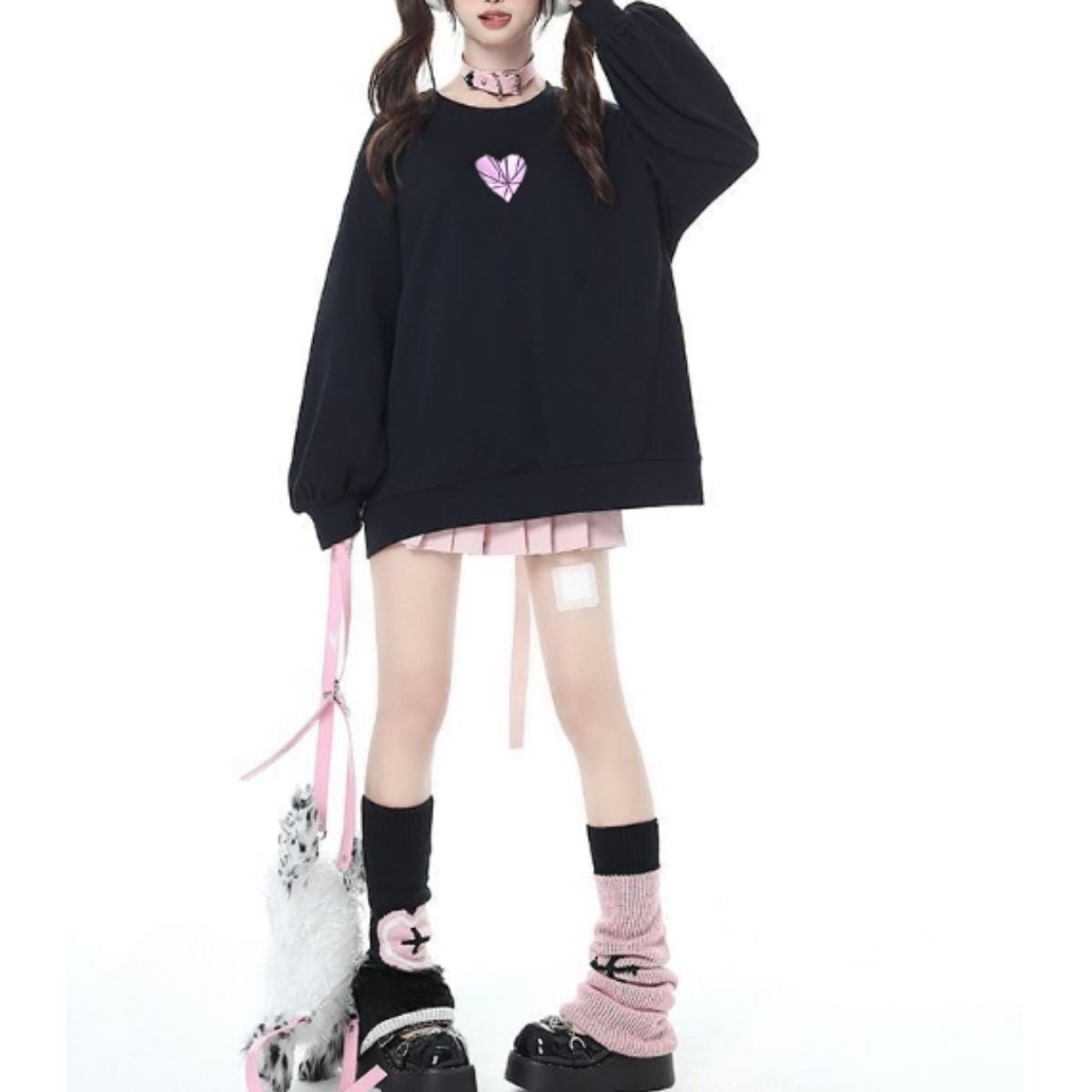 Tops/バックリボンデザインプルオーバー ST/No.22218