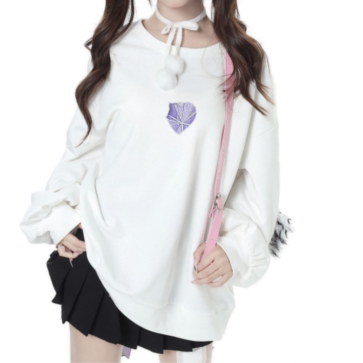 Tops/バックリボンデザインプルオーバー ST/No.22218