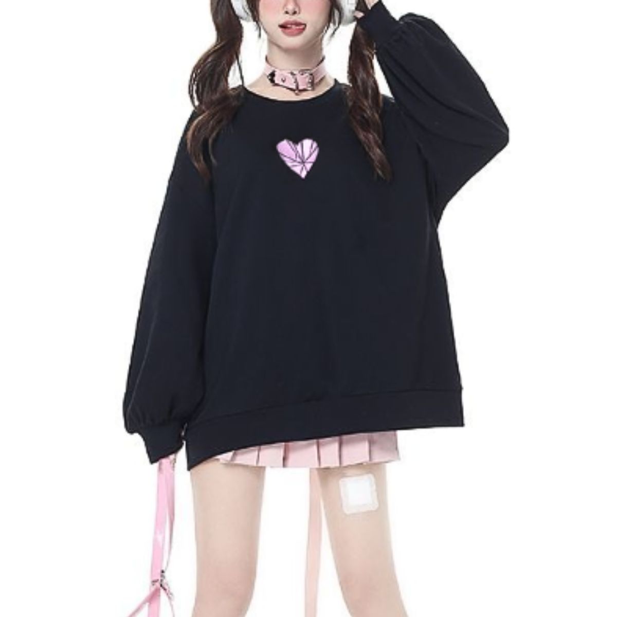 Tops/バックリボンデザインプルオーバー ST/No.22218