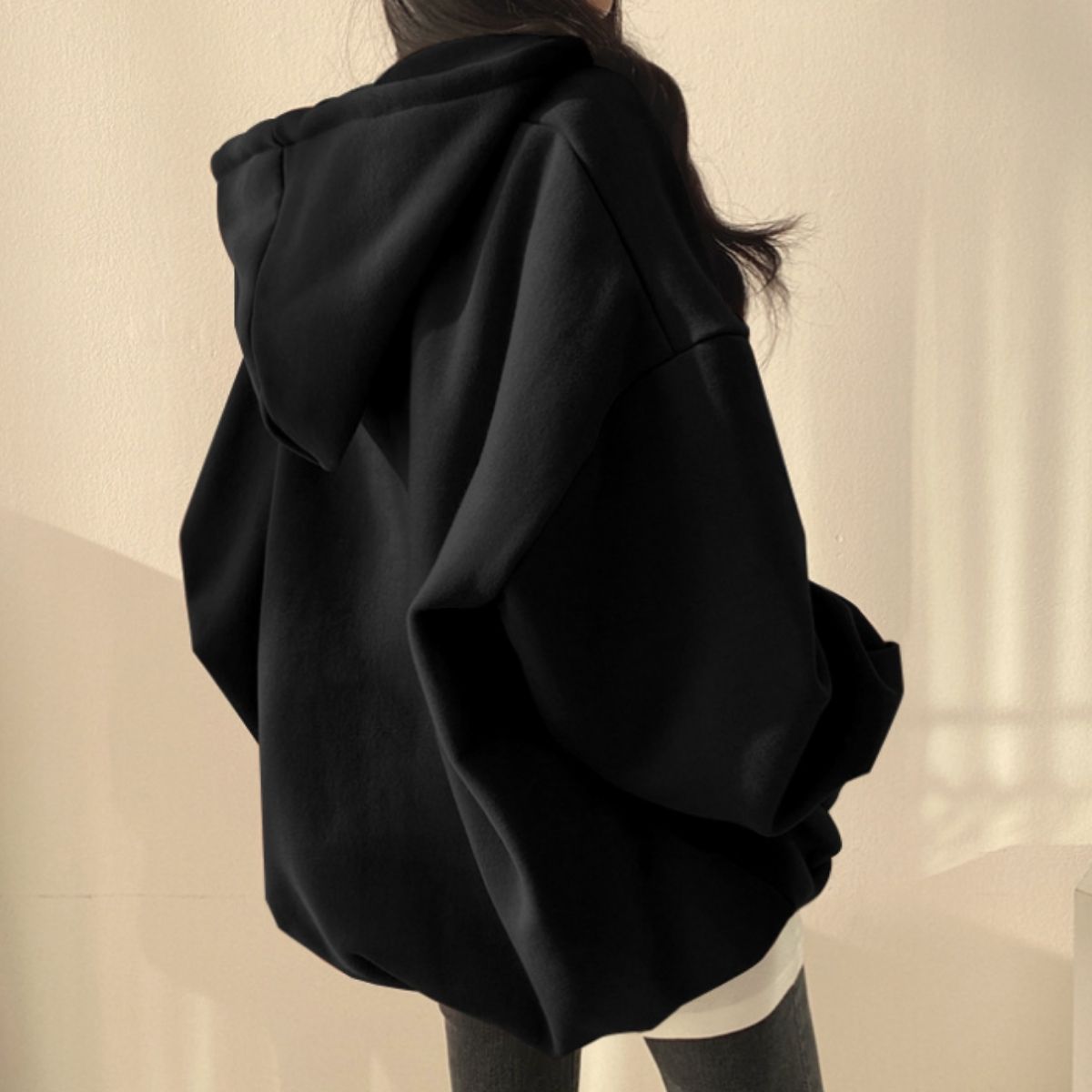 Parka/ハーフジップ裏起毛パーカー ST/No.22229