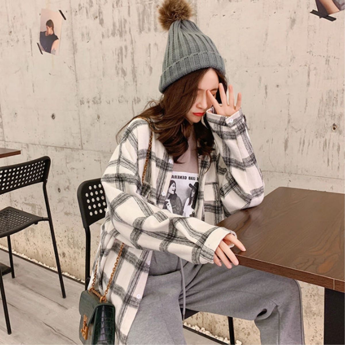 Shirts/チェック柄シャツジャケット ST/No.22243