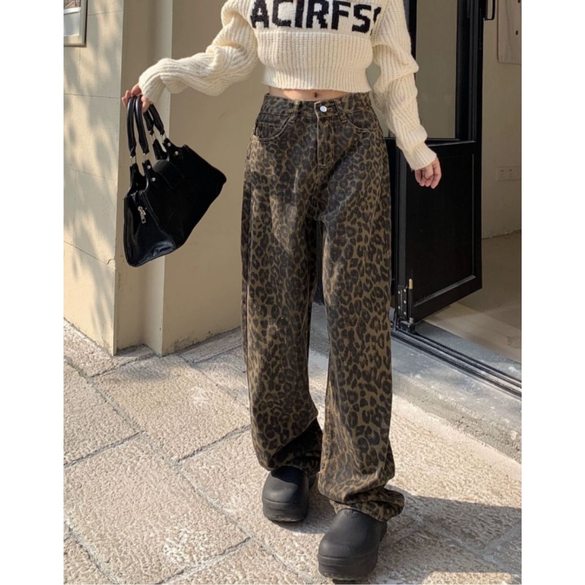 Pants/レオパードワイドパンツ ST/No.22264