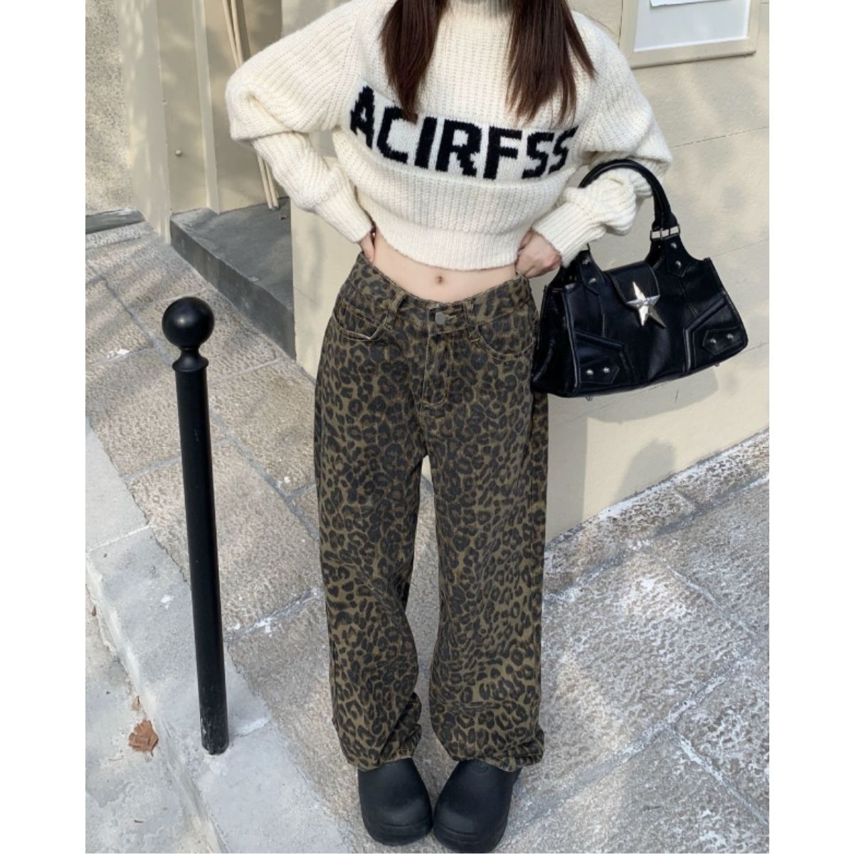Pants/レオパードワイドパンツ ST/No.22264