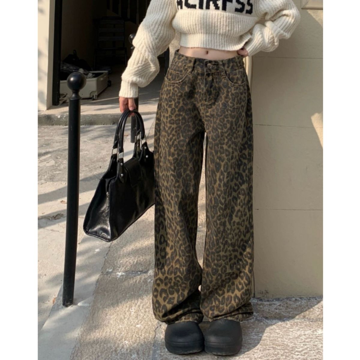 Pants/レオパードワイドパンツ ST/No.22264