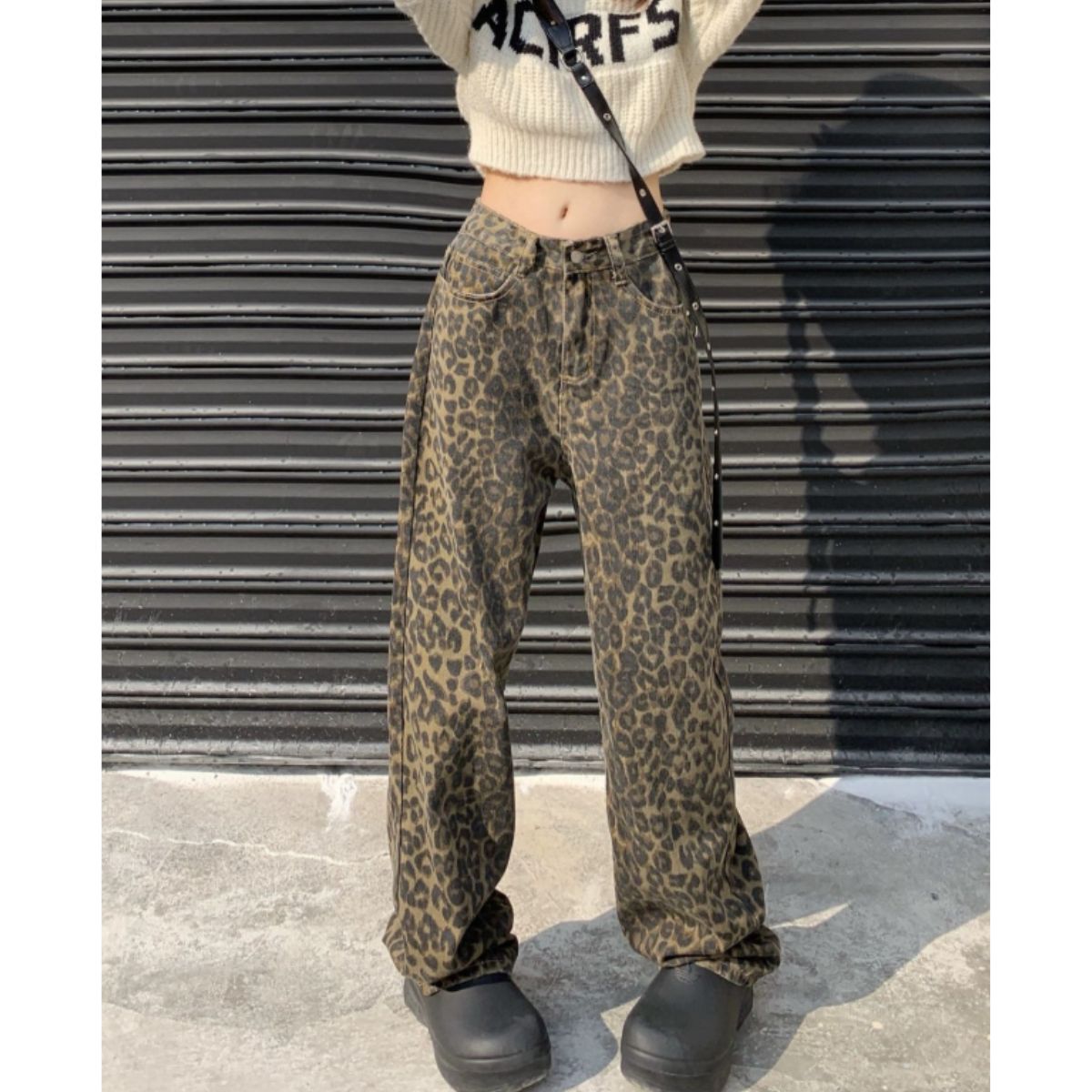 Pants/レオパードワイドパンツ ST/No.22264