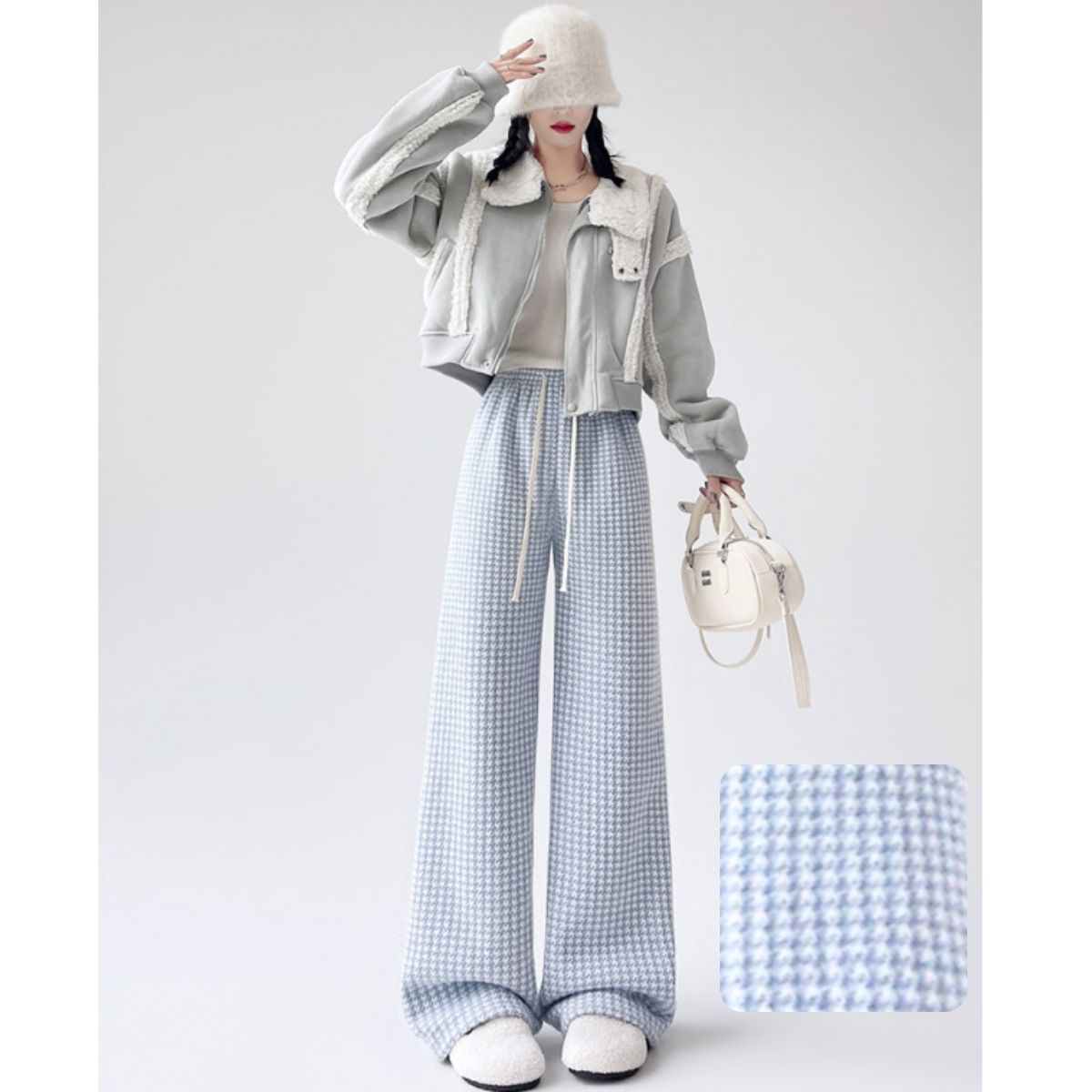 Pants/裏ボアチドリストレートパンツ ST/No.22273