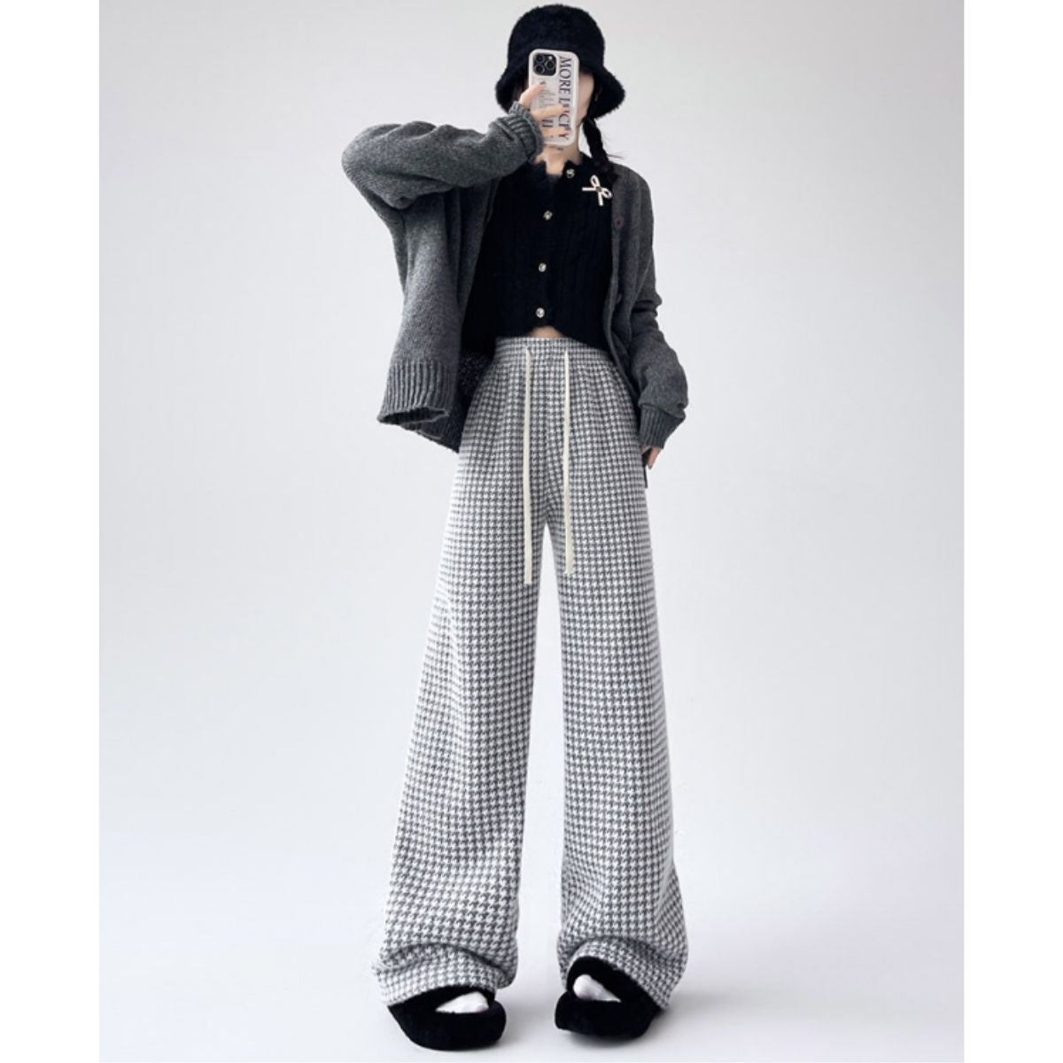 Pants/裏ボアチドリストレートパンツ ST/No.22273