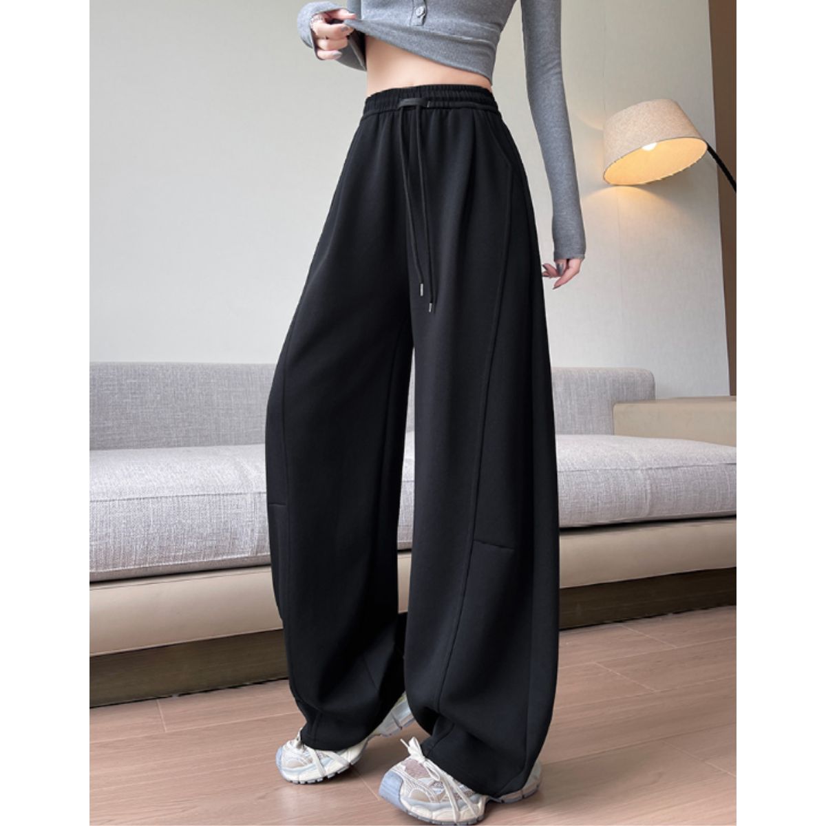 Pants/ワイドスウェットパンツ ST/No.22302