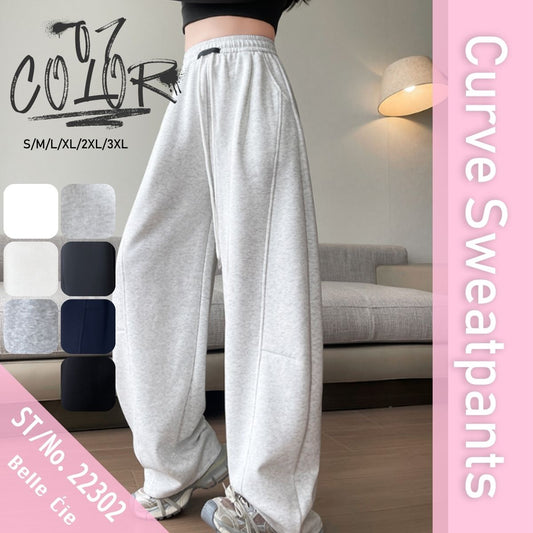 Pants/ワイドスウェットパンツ ST/No.22302