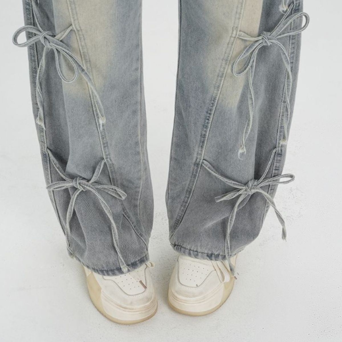 Pants/サイドリボンデニム ST/No.22316