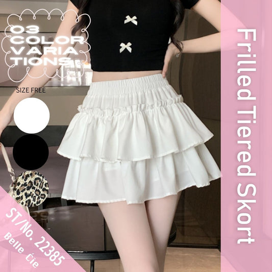 Skirt/ティアードフリルミニスカート ST/No.22385