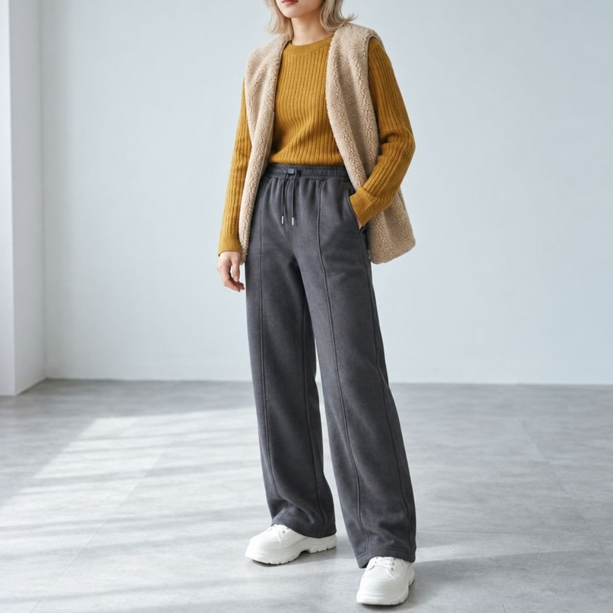 Pants/裏シャギーワイドパンツ ST/No.22501