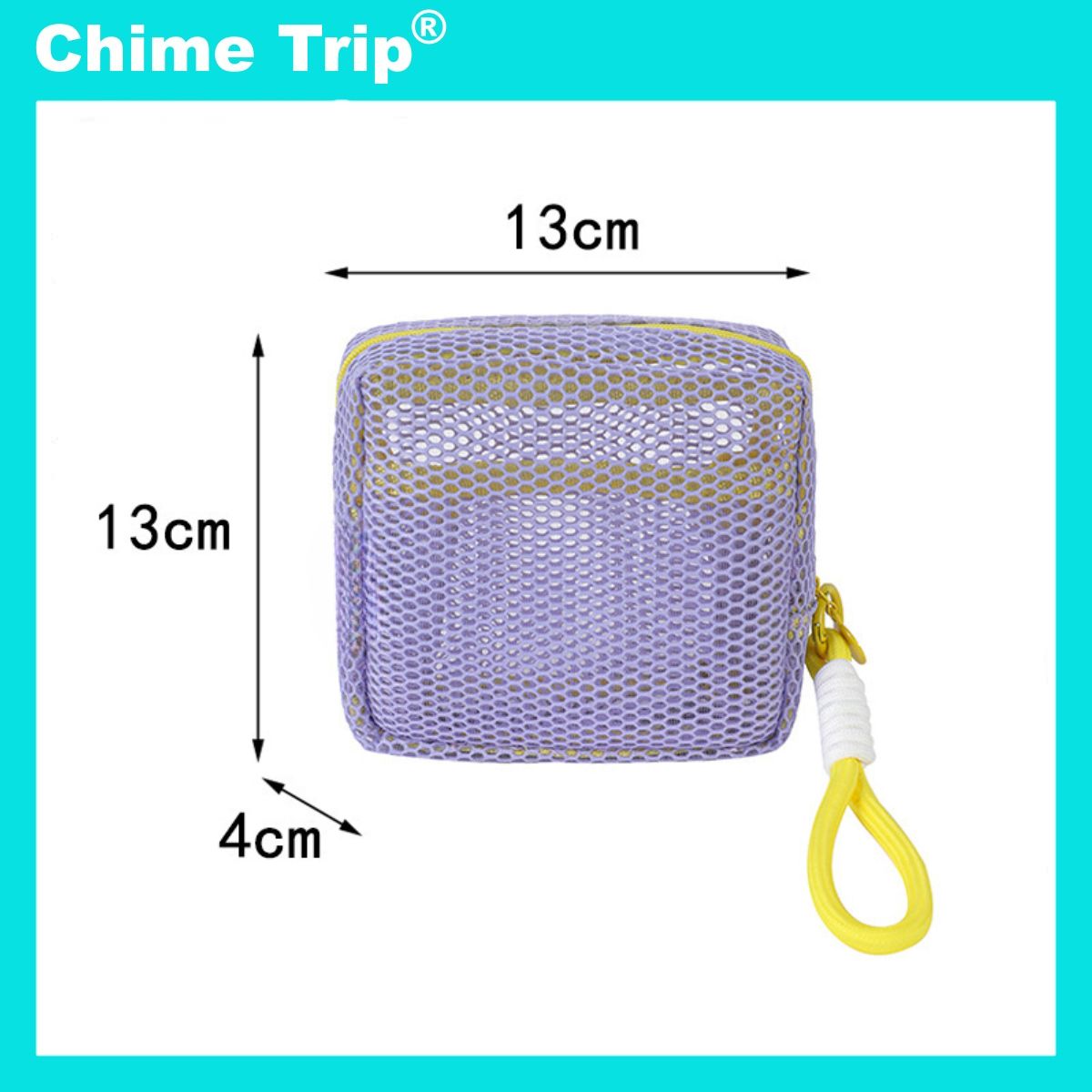 Chime Trip/カラフルメッシュマルチポーチ ST/No.26055