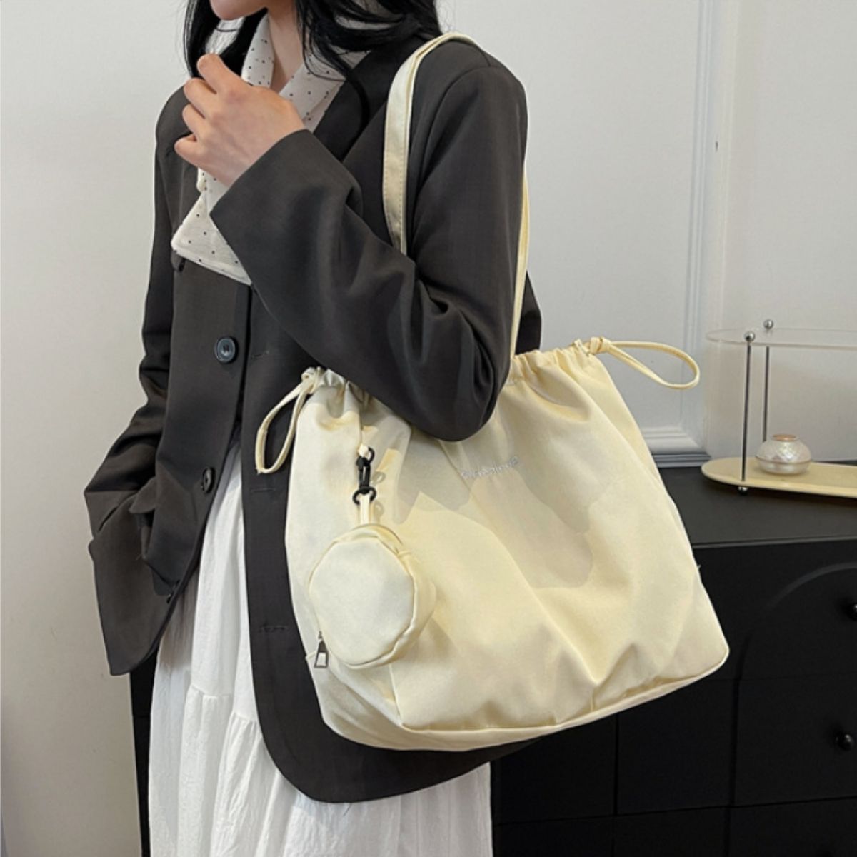 Chime Trip/ミニポーチ付き軽量トートバッグ ST/No.26065