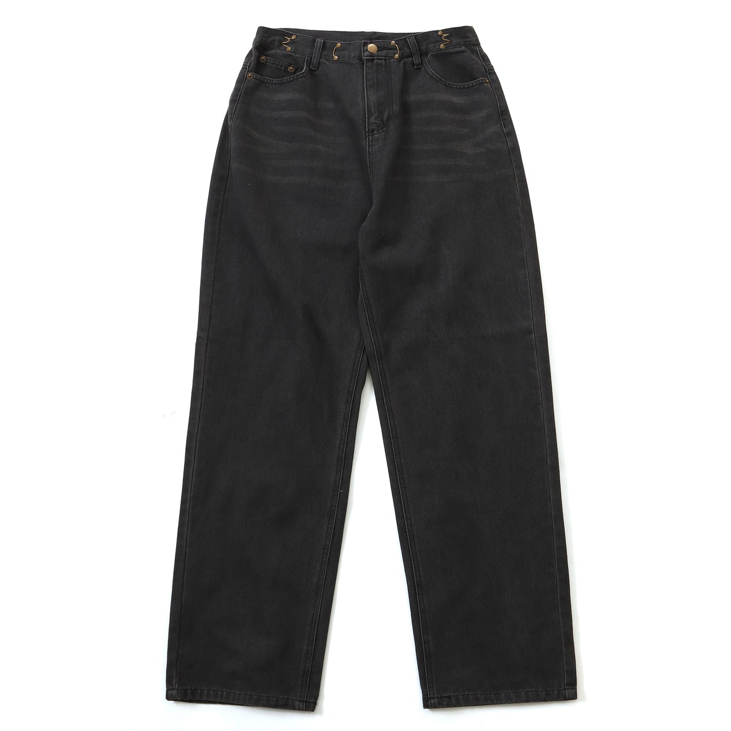 Pants/ ハイウェストワイド デニムパンツ ST/No.27090