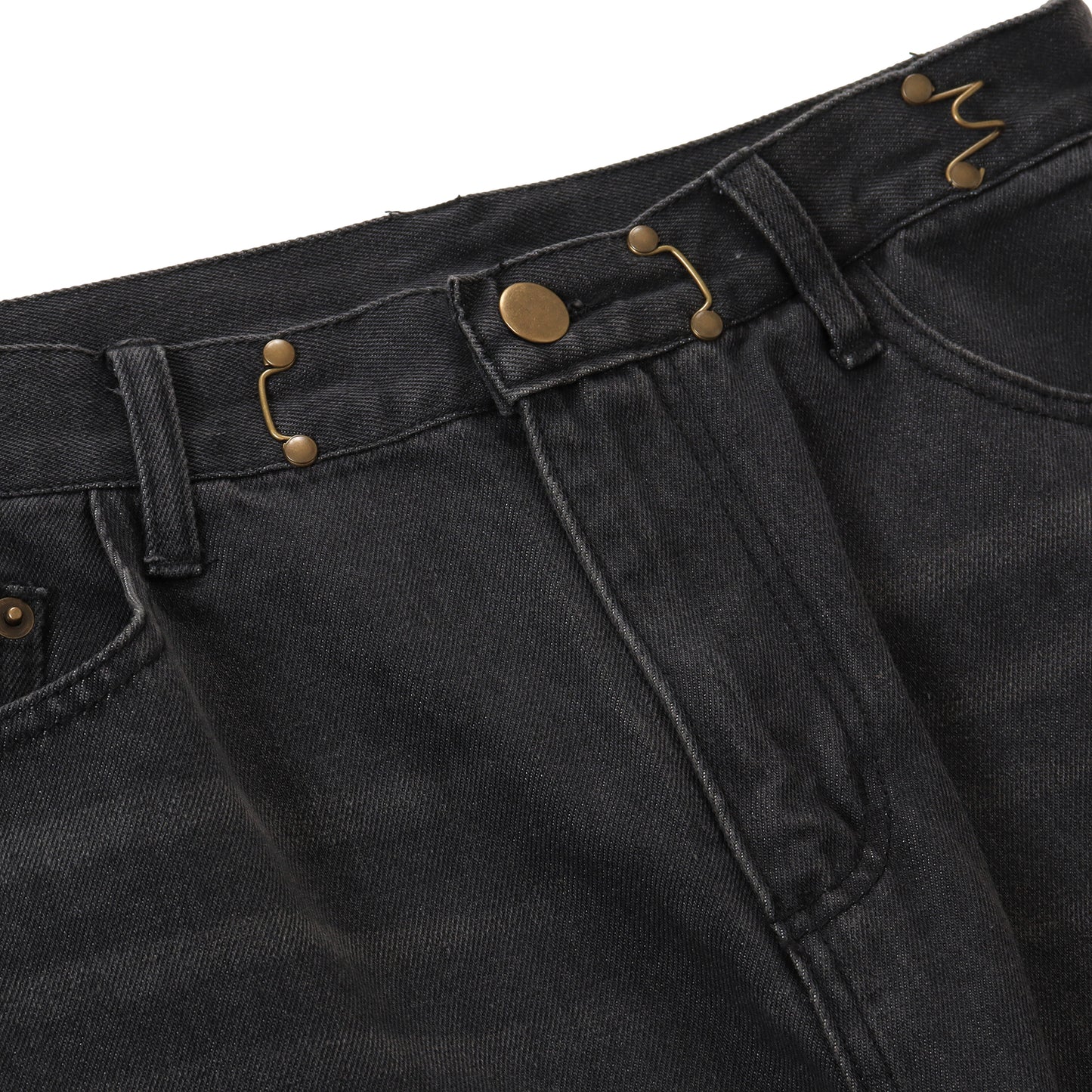 Pants/ ハイウェストワイド デニムパンツ ST/No.27090
